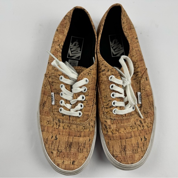 Vans Authentic Cork Canvas Sneakers men’s size 9.5 women’s size 11 - Picture 4 of 6